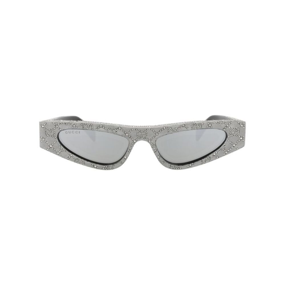 Gucci Cat Eye-Frame Recycled Acetate Sunglasses Black Womens